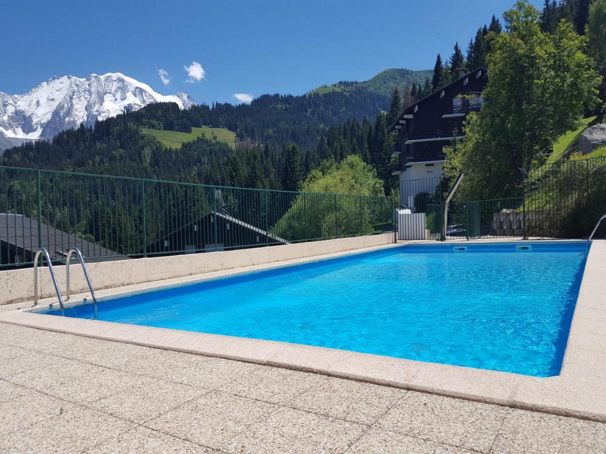 Апартаменты Duo Des Alpages Vue Exceptionnelle Sur Le Mont Blc Сен-Жерве-Ле-Бэн Экстерьер фото