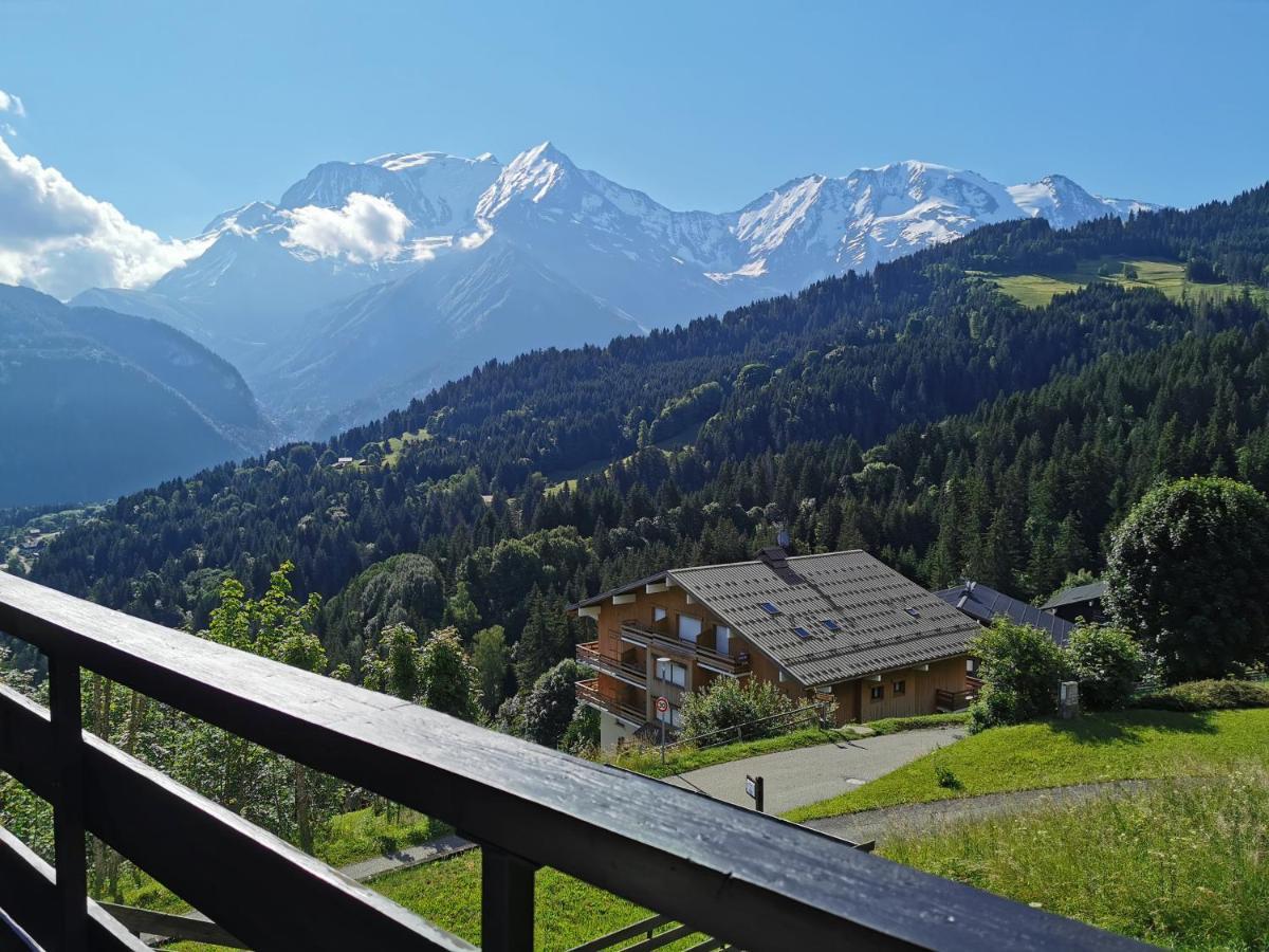 Апартаменты Duo Des Alpages Vue Exceptionnelle Sur Le Mont Blc Сен-Жерве-Ле-Бэн Экстерьер фото